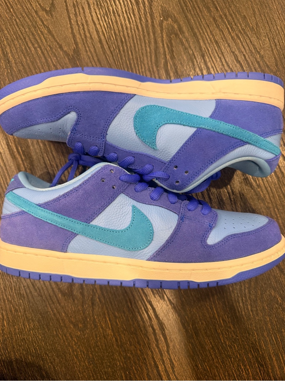 Size 11- Nike SB Dunk Low Blue Raspberry